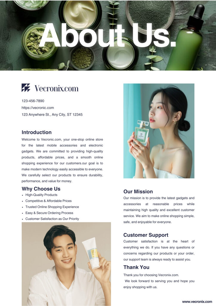 yellow and white minimalist about us real estate business cover profile a4 document